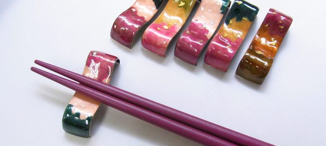 箸置き【七宝教室生徒さん作品】 箸置き【七宝教室生徒さん作品】