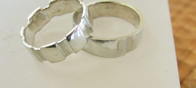 男前シルバーリング【彫金教室生徒さん作品】 男前シルバーリング【彫金教室生徒さん作品】