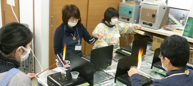 今日はバーナーワーク!【インストラクター講座】 今日はバーナーワーク!【インストラクター講座】