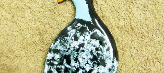 ホロホロ鳥【七宝教室生徒さん作品】 ホロホロ鳥【七宝教室生徒さん作品】