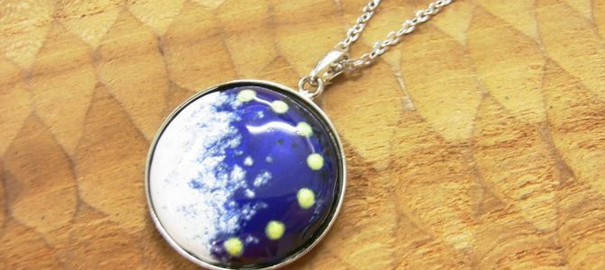 青と白のコントラスト【七宝体験】 青と白のコントラスト【七宝体験】